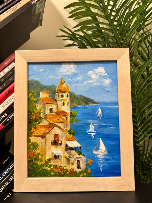 Cliffs over the sea 2