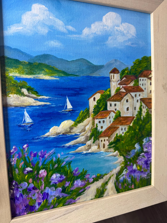 Cliffs over the sea 1