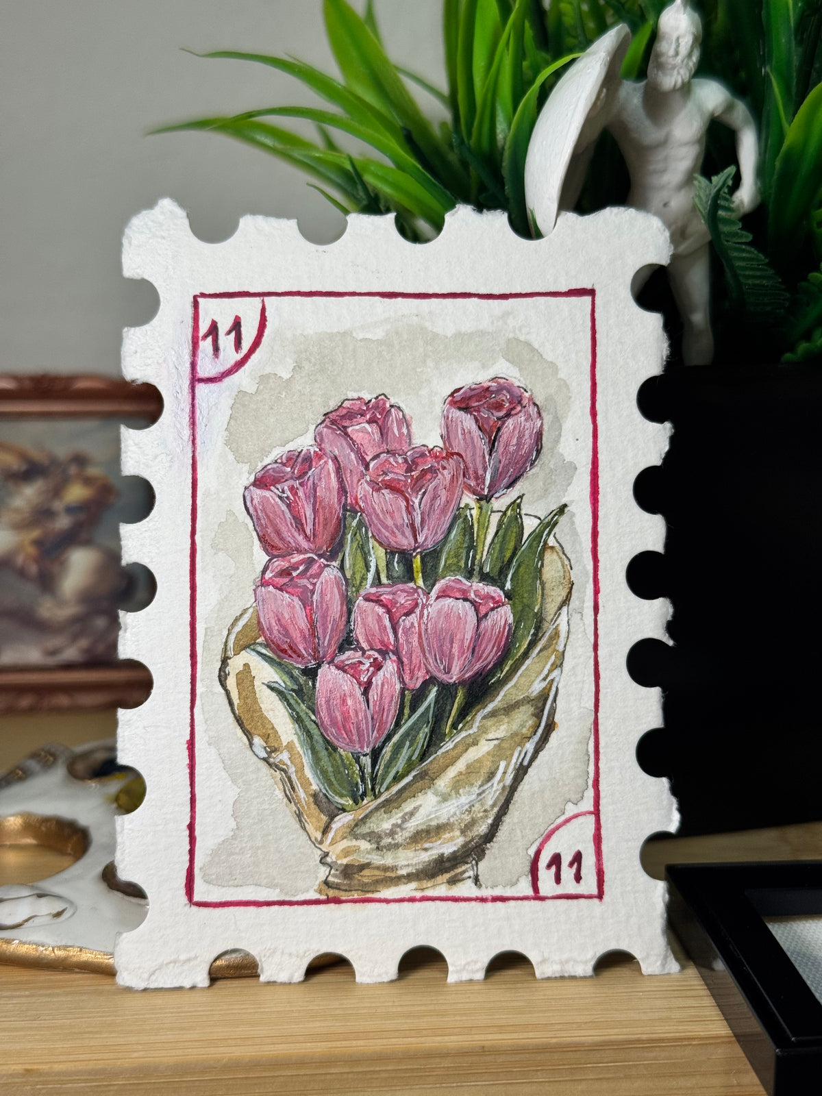 Flower collection aceo