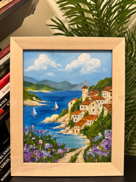 Cliffs over the sea 1